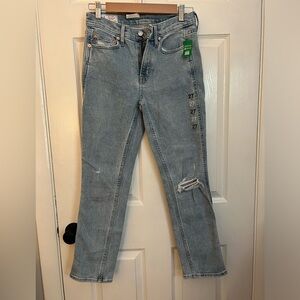 NWT GAP vintage slim mid rise jean size 27 4R